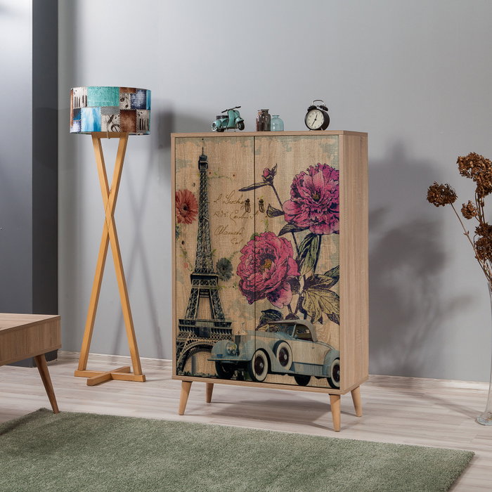 Hanah Home Multibox - 733 Armario Multiusos Roble Sonoma